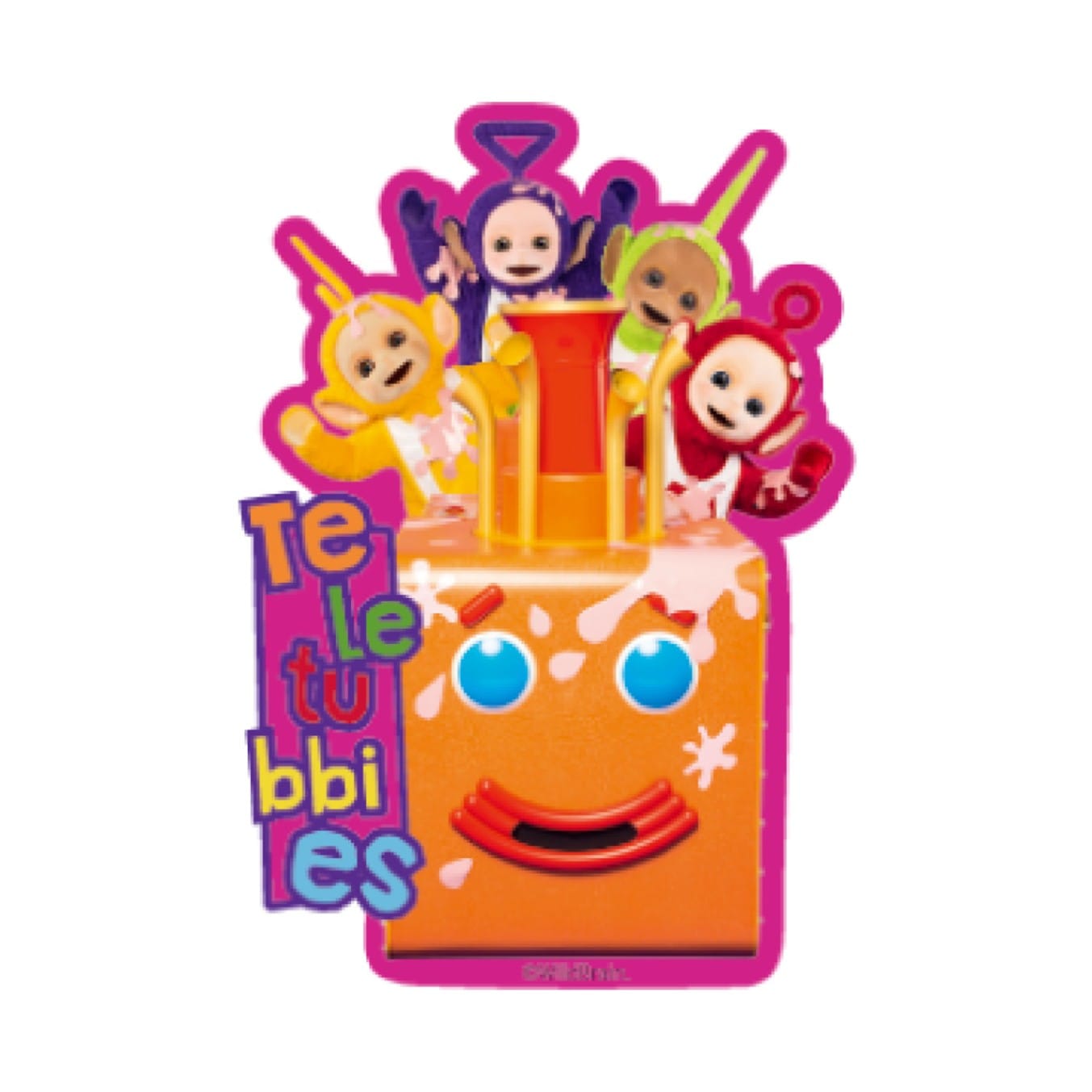 テレタビーズ キャラクターステッカー カスタードマシーン