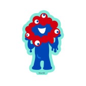ＥＸＰＯ ２０２５ 大阪・関西万博  ミャクミャク キャラクターステッカー ０２|その他国内キャラクター|キャラクター