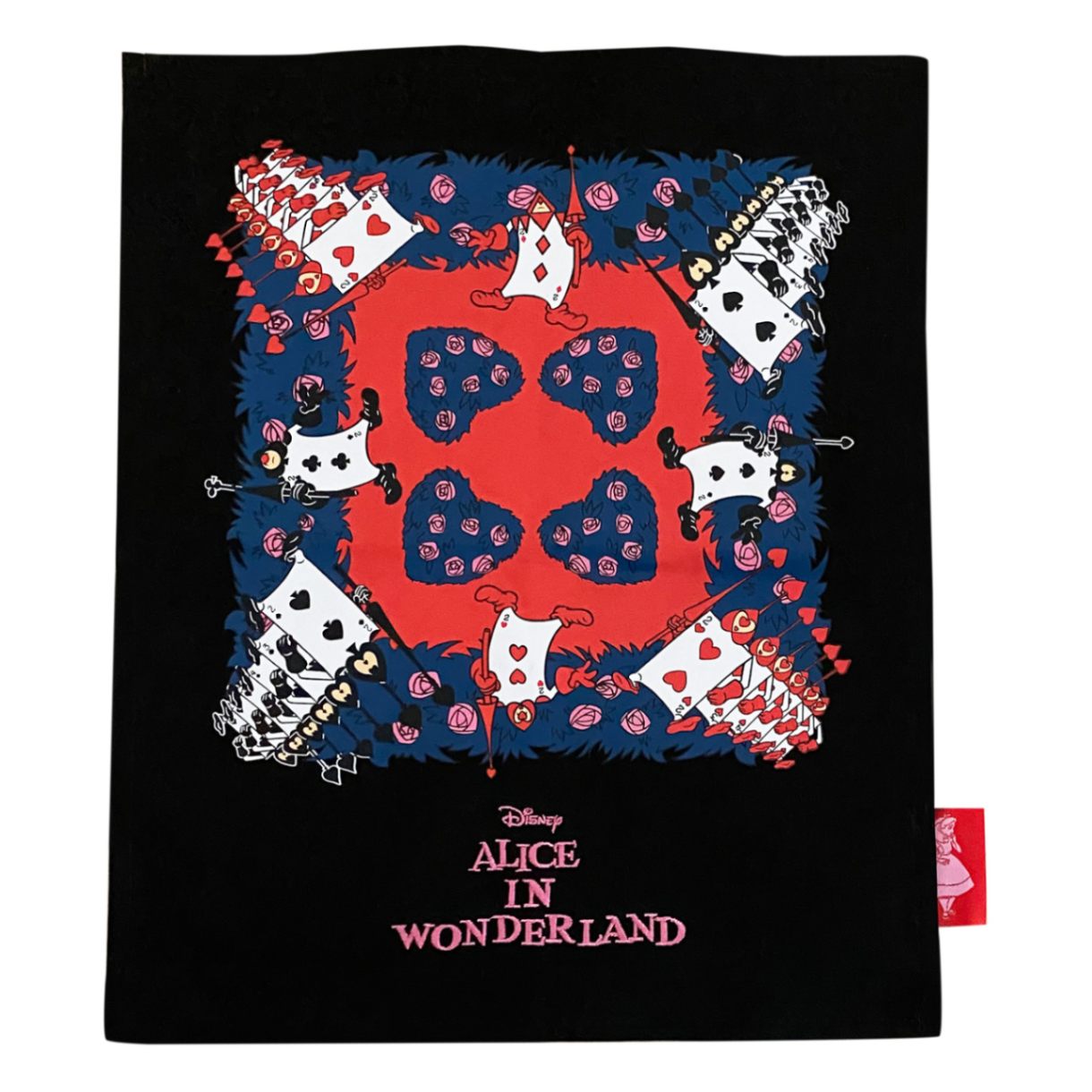 [公式]NOSTALGICA 　ディズニー/ノスタルジカ アリス/トランプ兵 ファブリックポスター