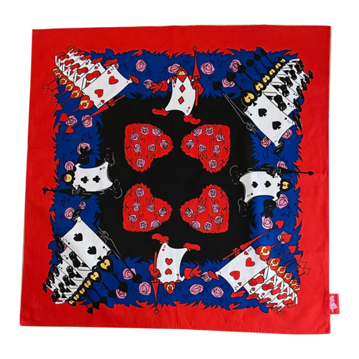 [公式]NOSTALGICA 　ディズニー/ノスタルジカ 『ふしぎの国のアリス』　トランプ兵 マルチカバークロス