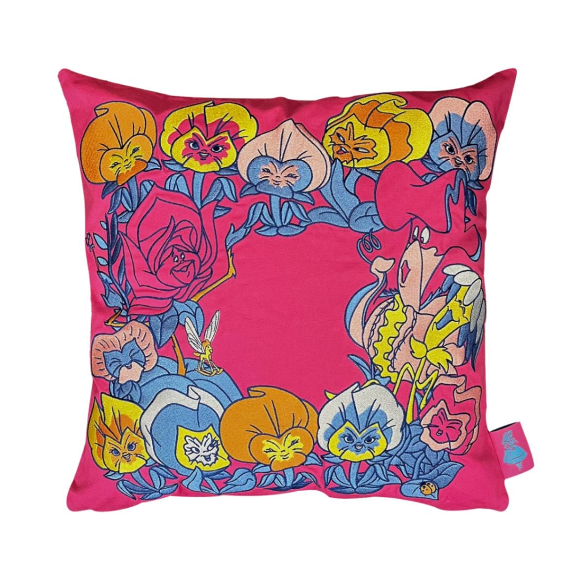 [公式] メーカー直営　ノスタルジカ　ディズニー クッションカバー　アリス　お花たち