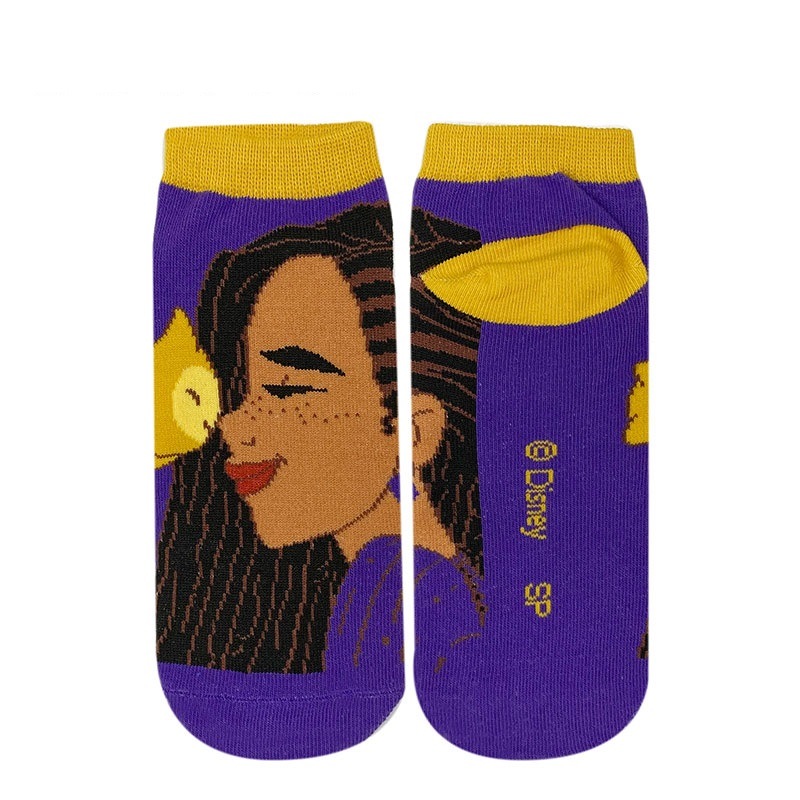 [公式] メーカー直営 ディズニー 映画 『ウィッシュ』 キャラックス（靴下）アーシャとスター 23~25cm