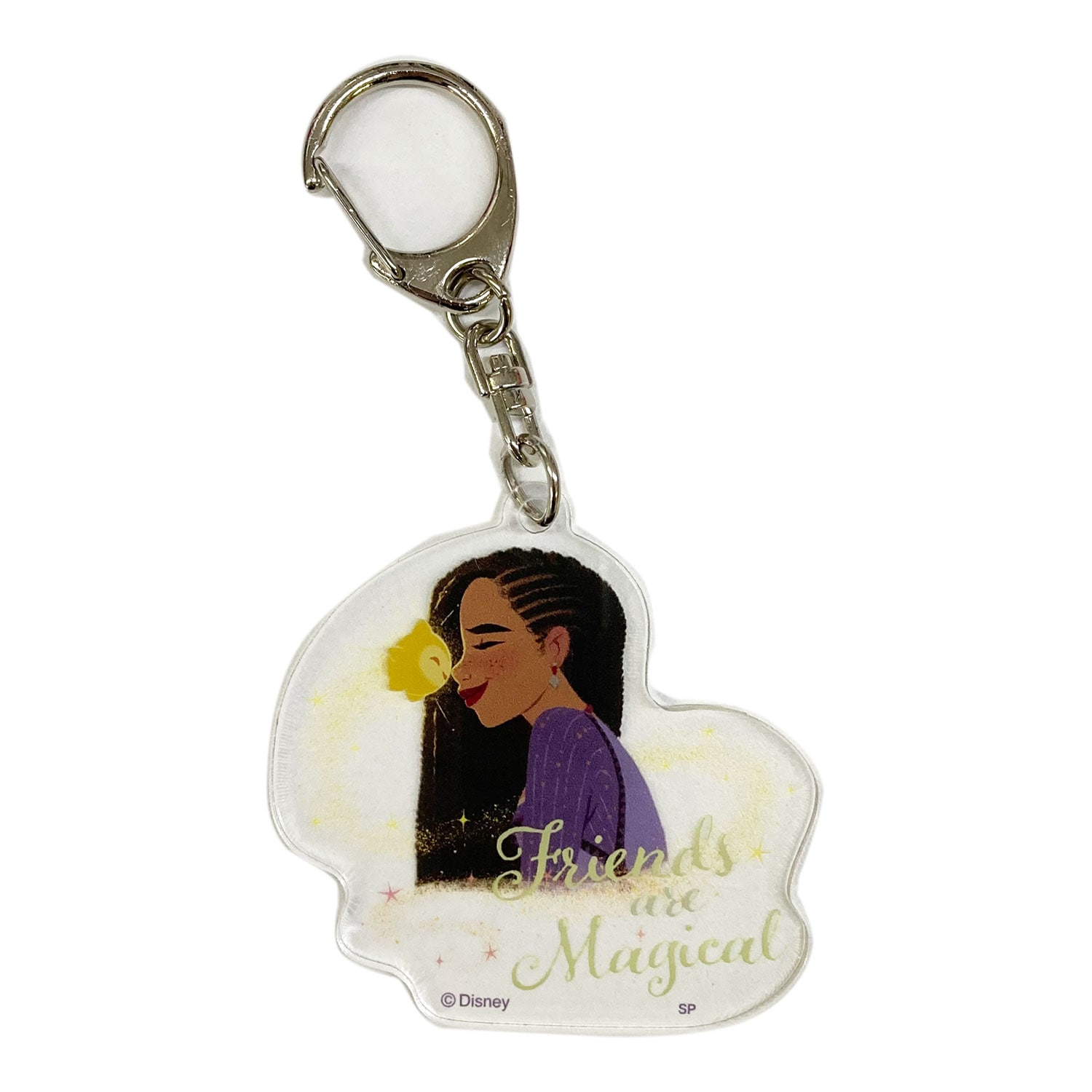ディズニー ＷＩＳＨ アーシャとスター アクリルキーホルダー