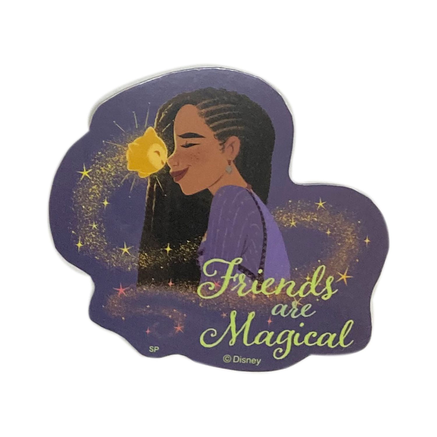 ディズニー ＷＩＳＨ アーシャとスター キャラステッカー