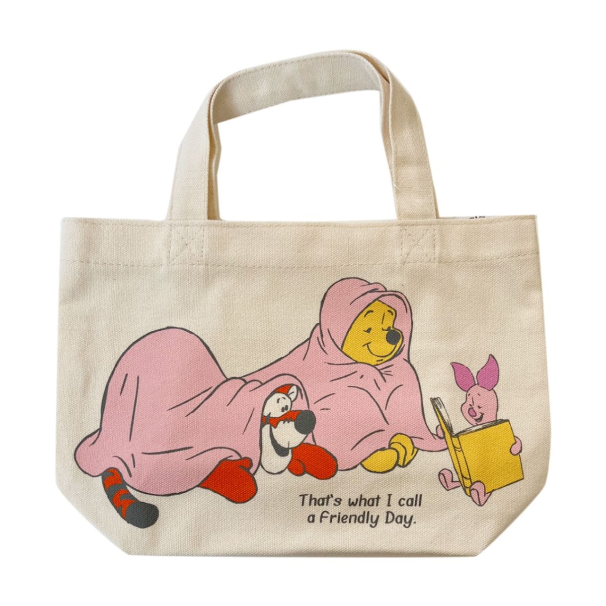 ディズニー プーさん リーディング マチ付きバッグ 