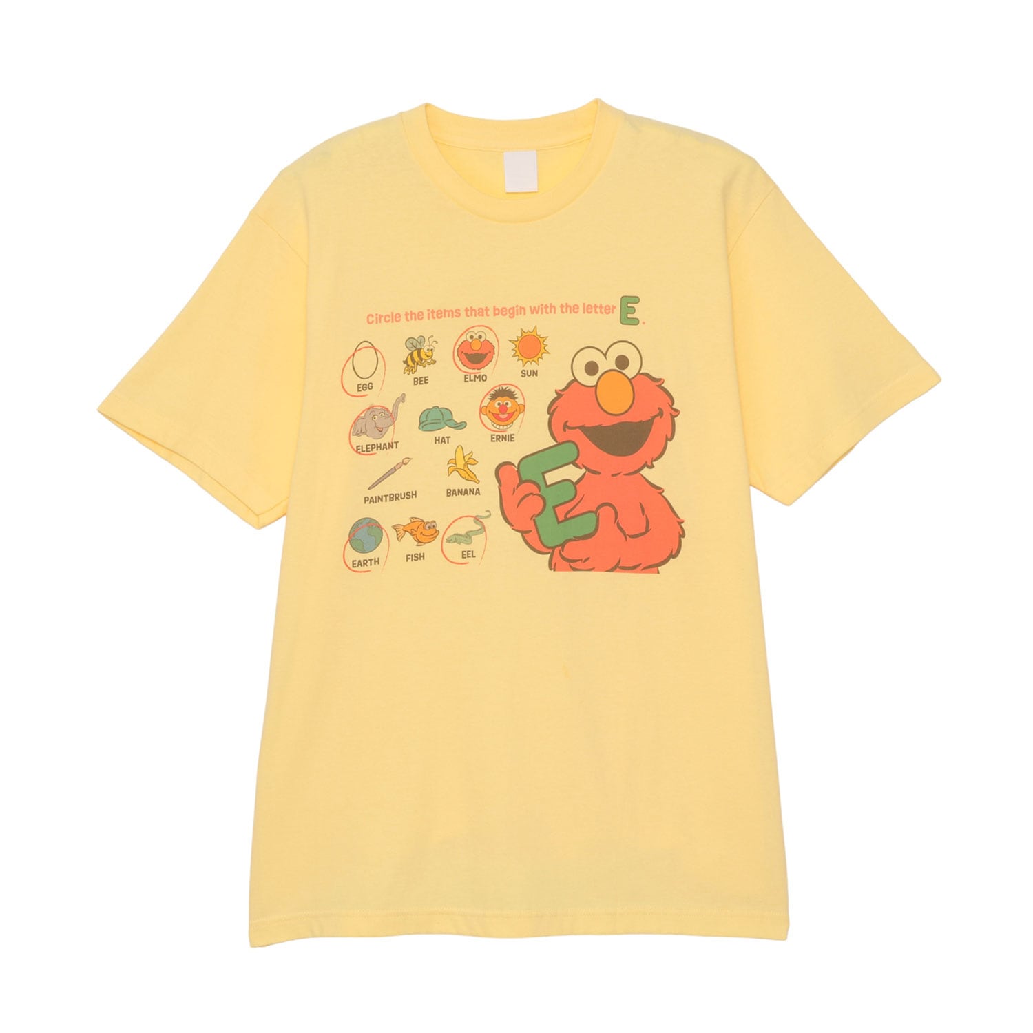 セサミストリート Ｔシャツ アルファベット
