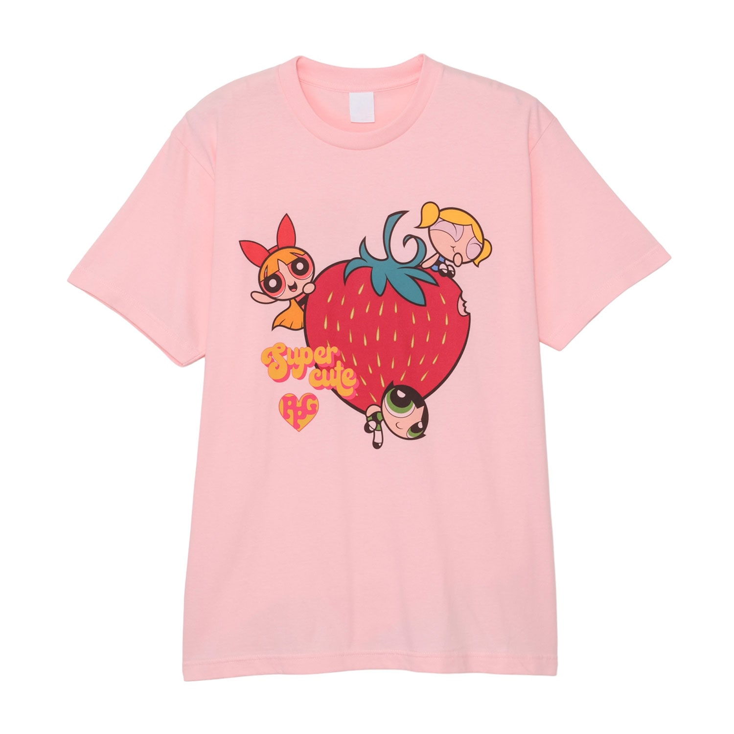 [公式] パワーパフガールズ Ｔシャツ ストロベリー