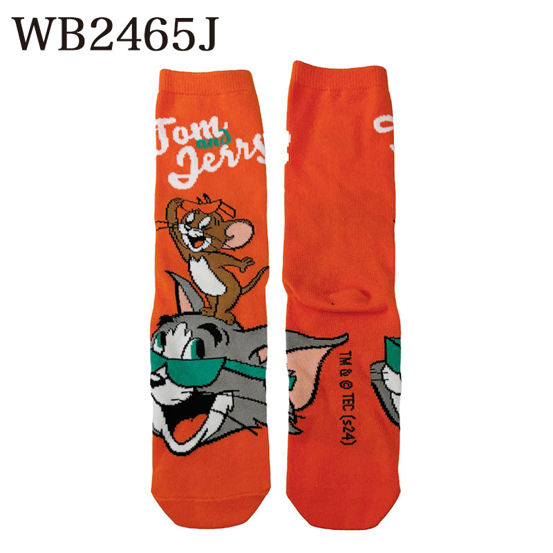 トム＆ジェリー ミドルハイソックスサングラス