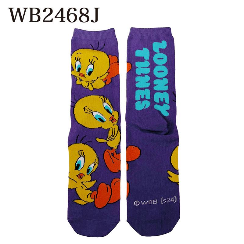 ルーニー・テューンズ ミドルハイソックスいっぱい