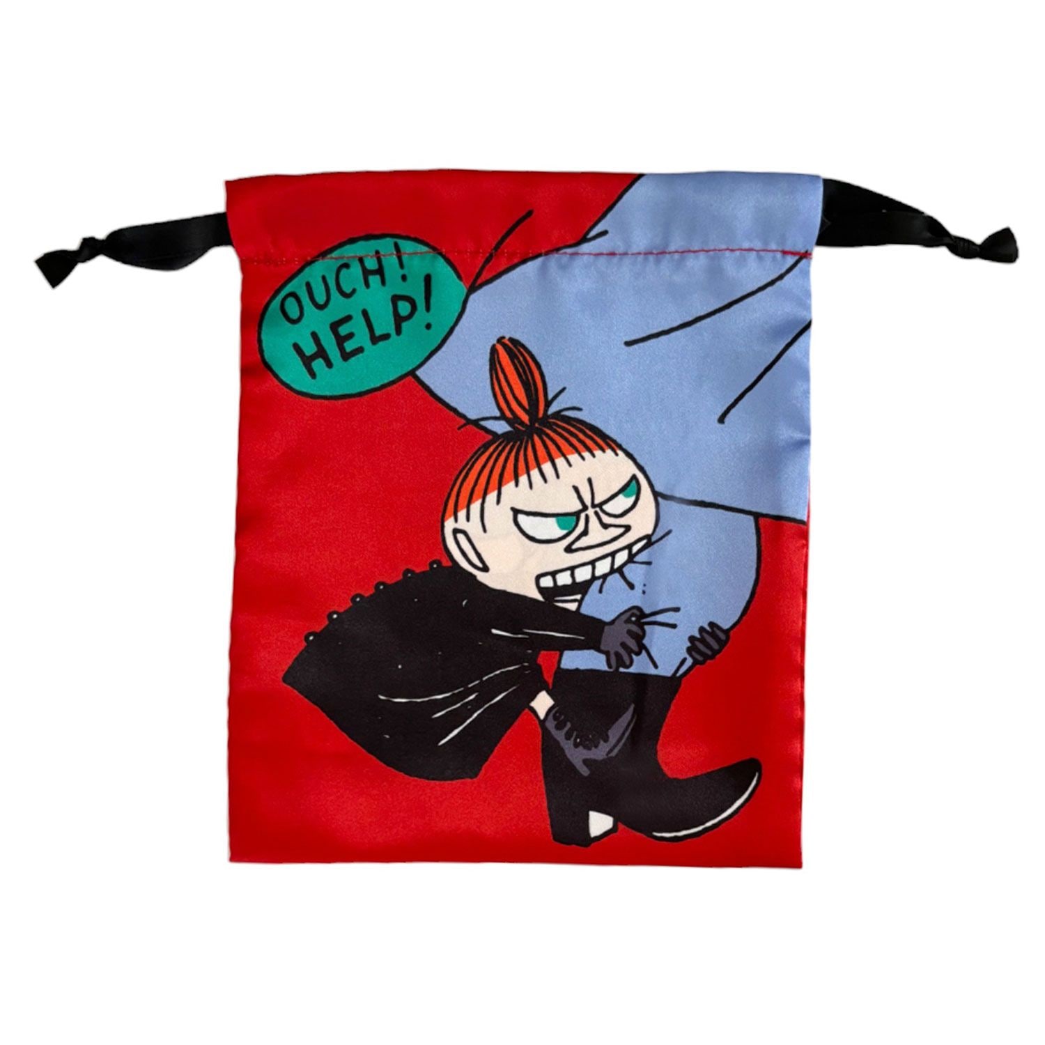 ムーミン リボン巾着 ムーミン かみつき