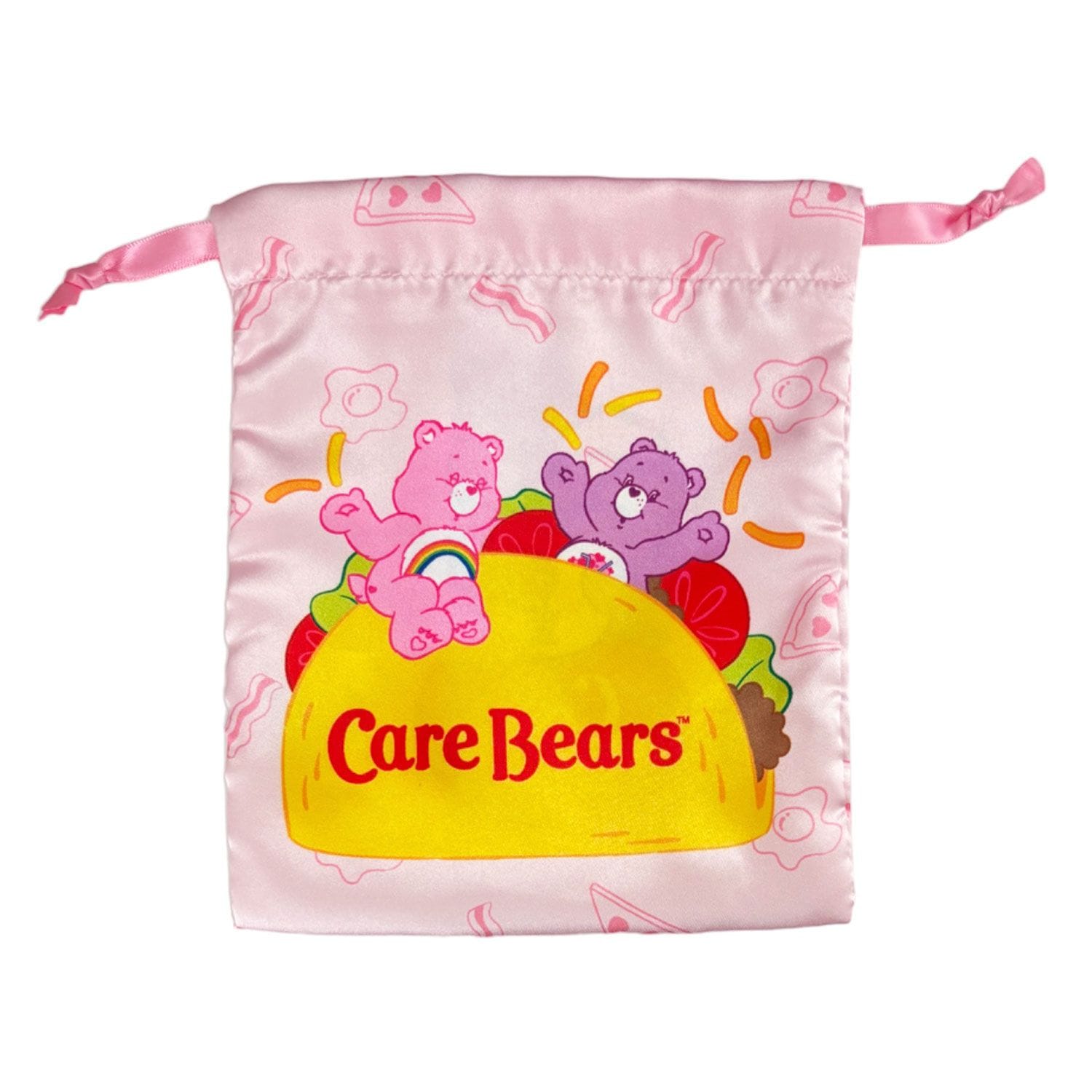 [公式]ケアベア リボン巾着 フード