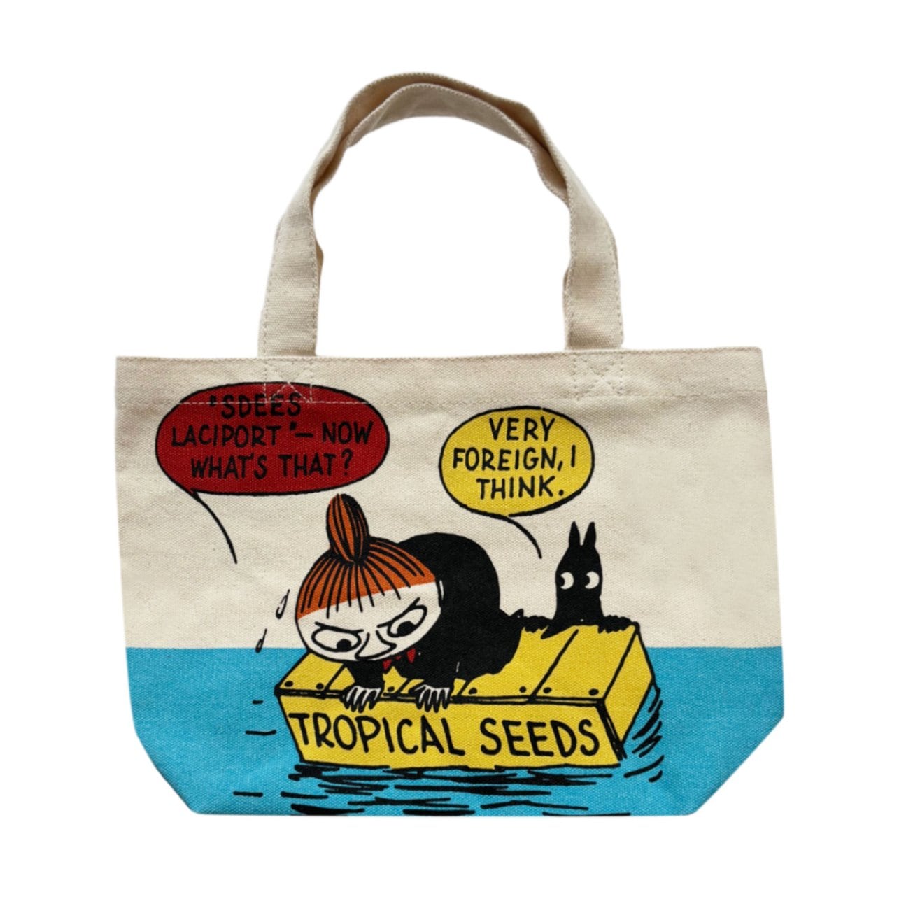 MOOMIN マチ付きバッグ ミイ  ぷかぷか