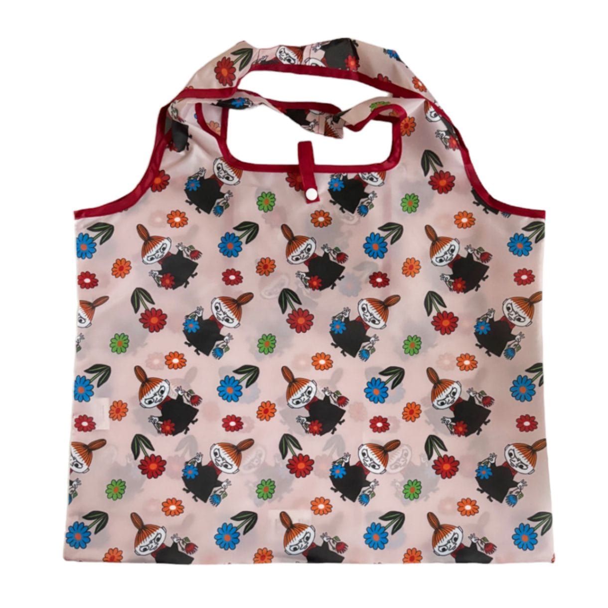 ムーミン くるくるショッピングバッグA おはな／カラフル