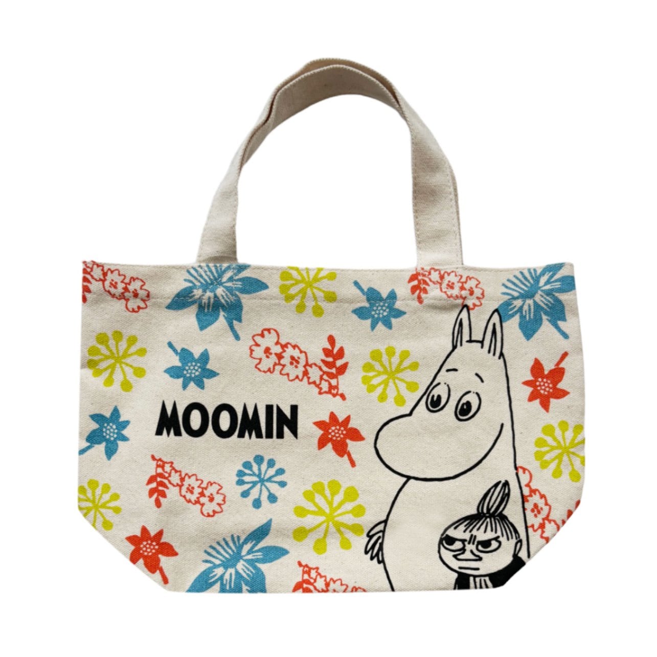 ムーミン マチ付きバッグ ムーミンミイ ロゴ