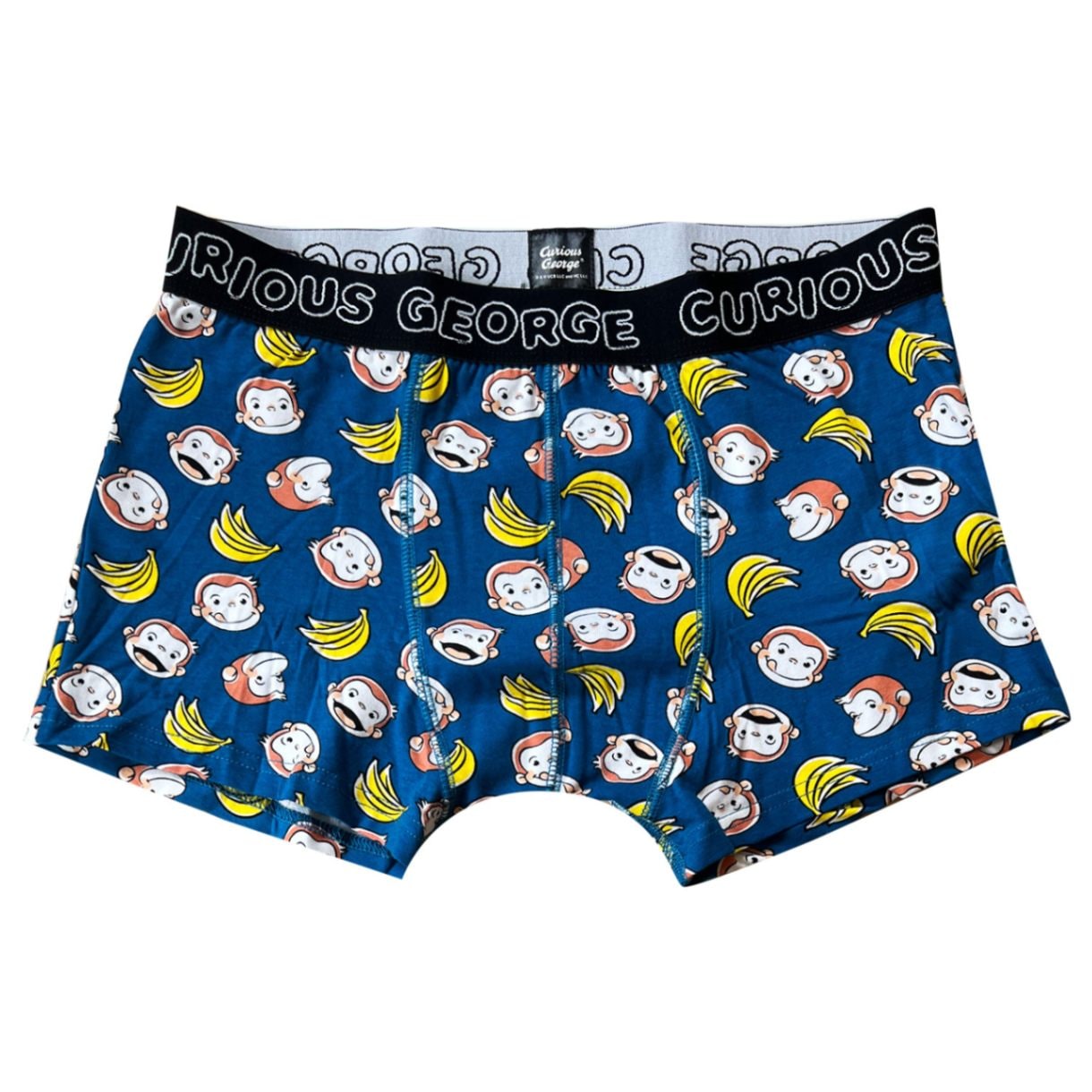 [公式]おさるのジョージ ボクサーパンツ ／フェイス＆バナナ