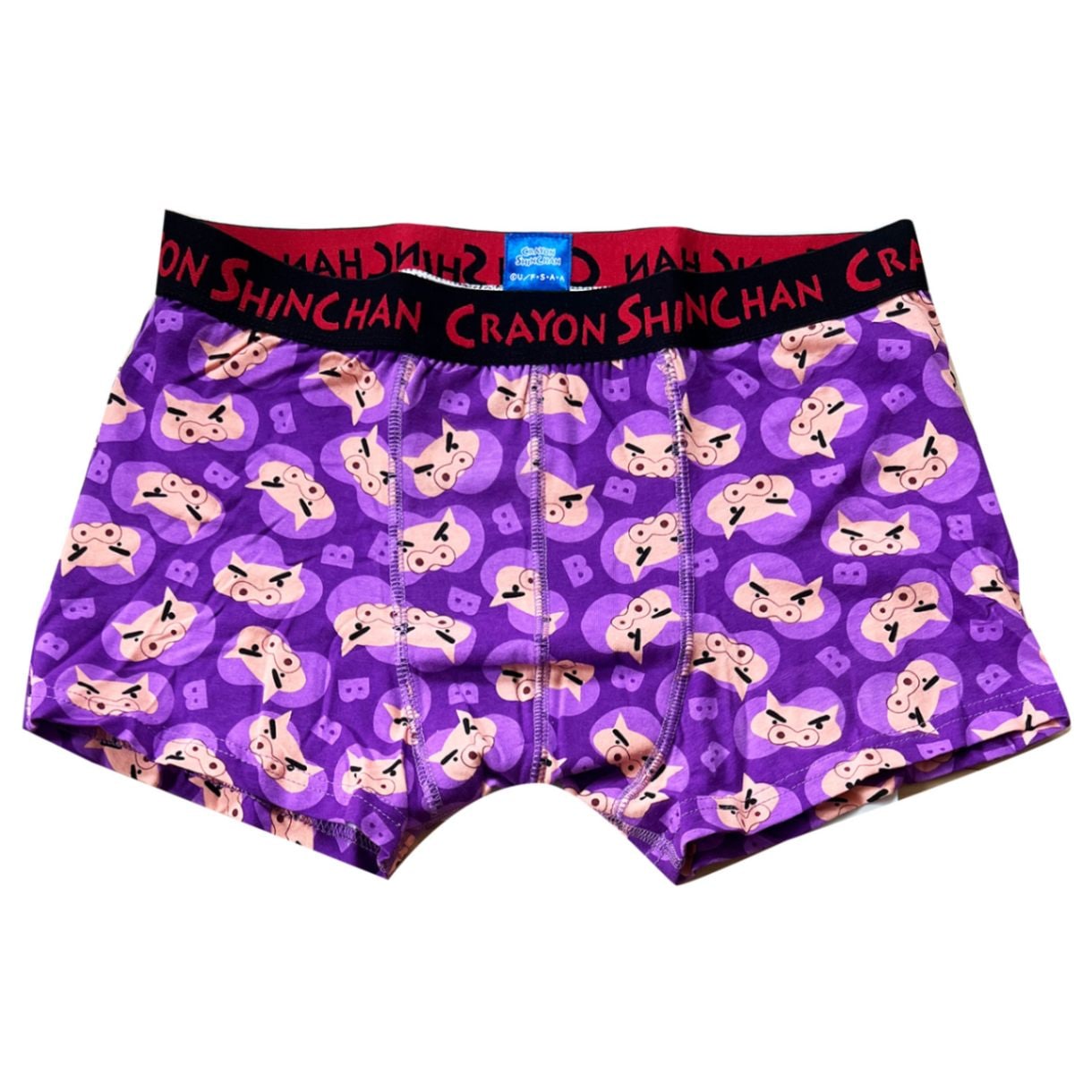 [公式] メーカー直営 クレヨンしんちゃん ボクサーパンツ ぶりぶりざえもんフェイス