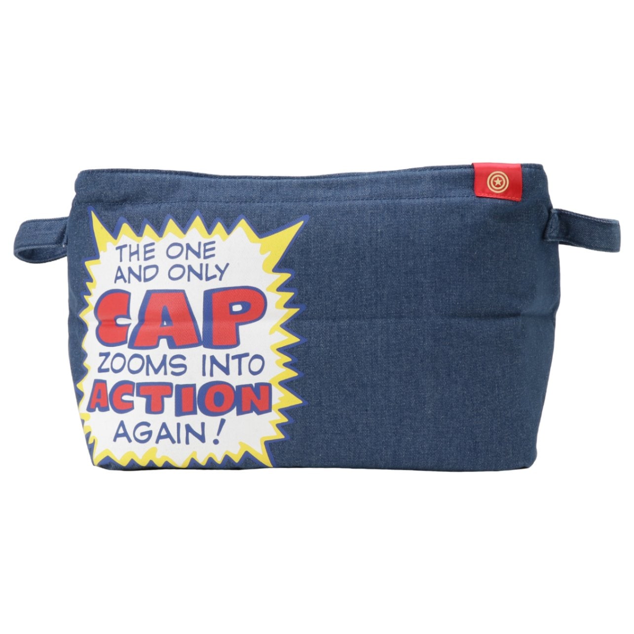 [公式]  MARVEL マーベル ストレージボックス キャプテン・アメリカ デニム