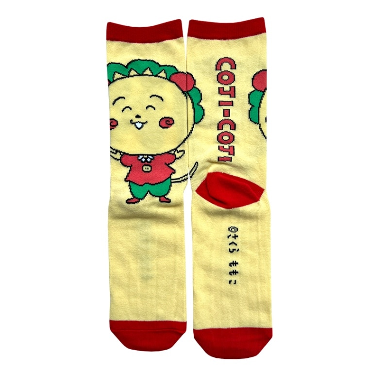 コジコジ ミドルハイソックス えがお