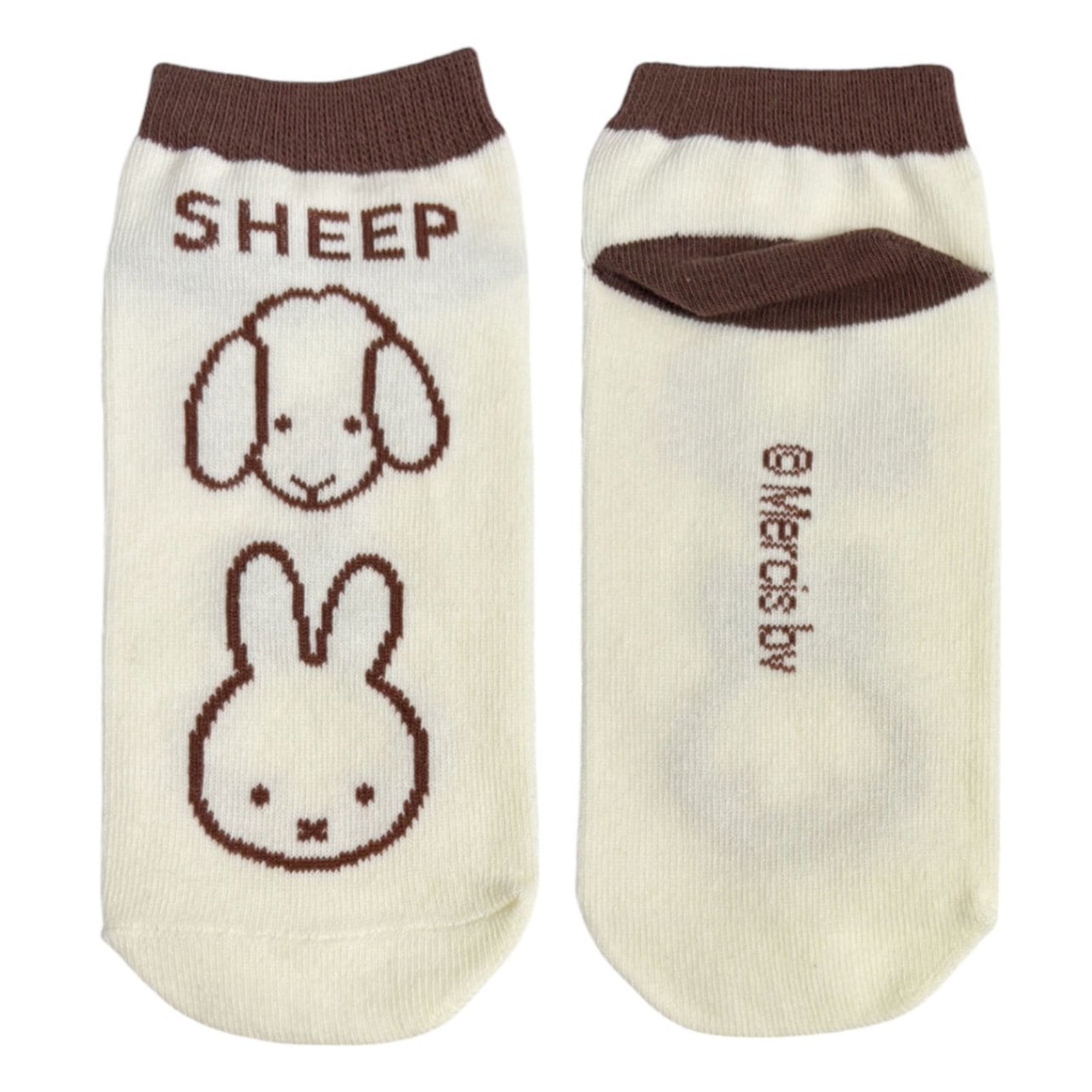 [公式] メーカー直営 MIFFY & ANIMALS キャラックス（靴下）SHEEP 23~25cm