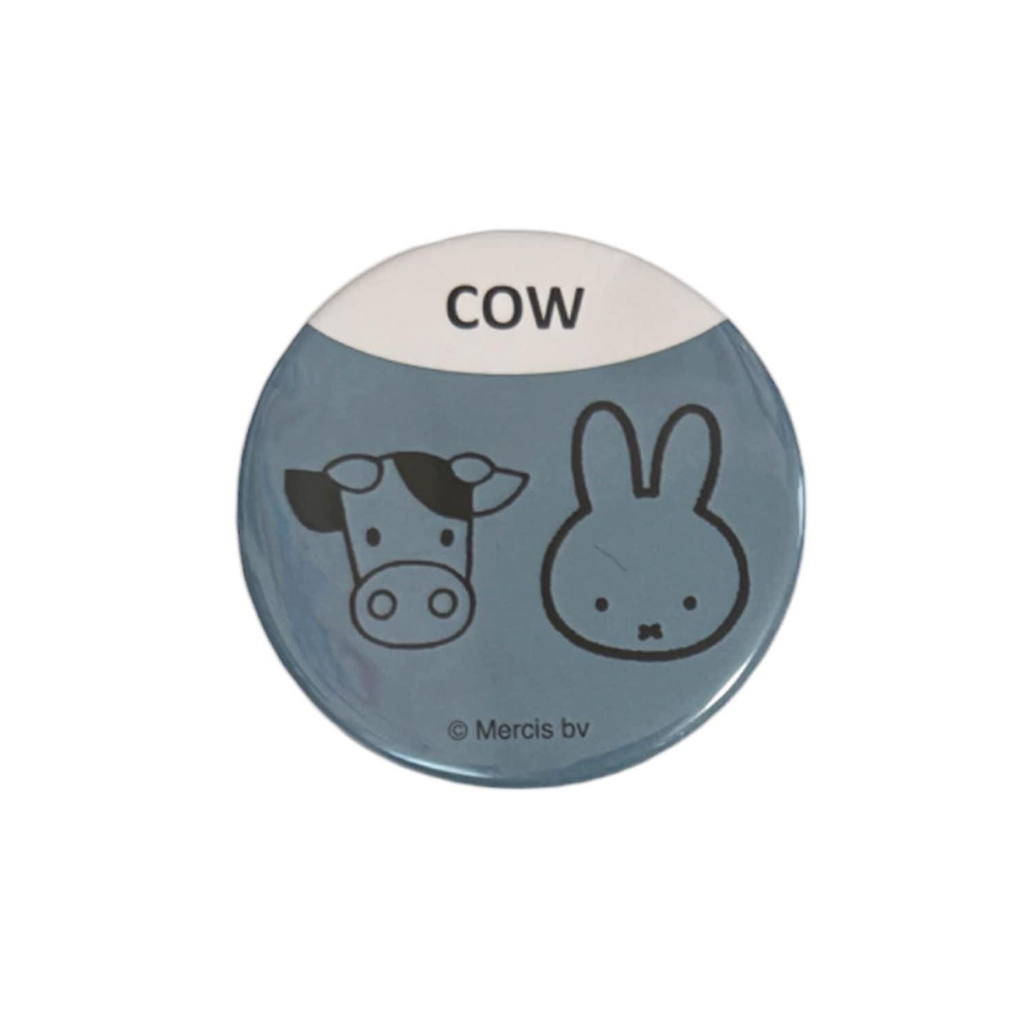 MIFFY & ANIMALS  缶バッジ ＣＯＷ