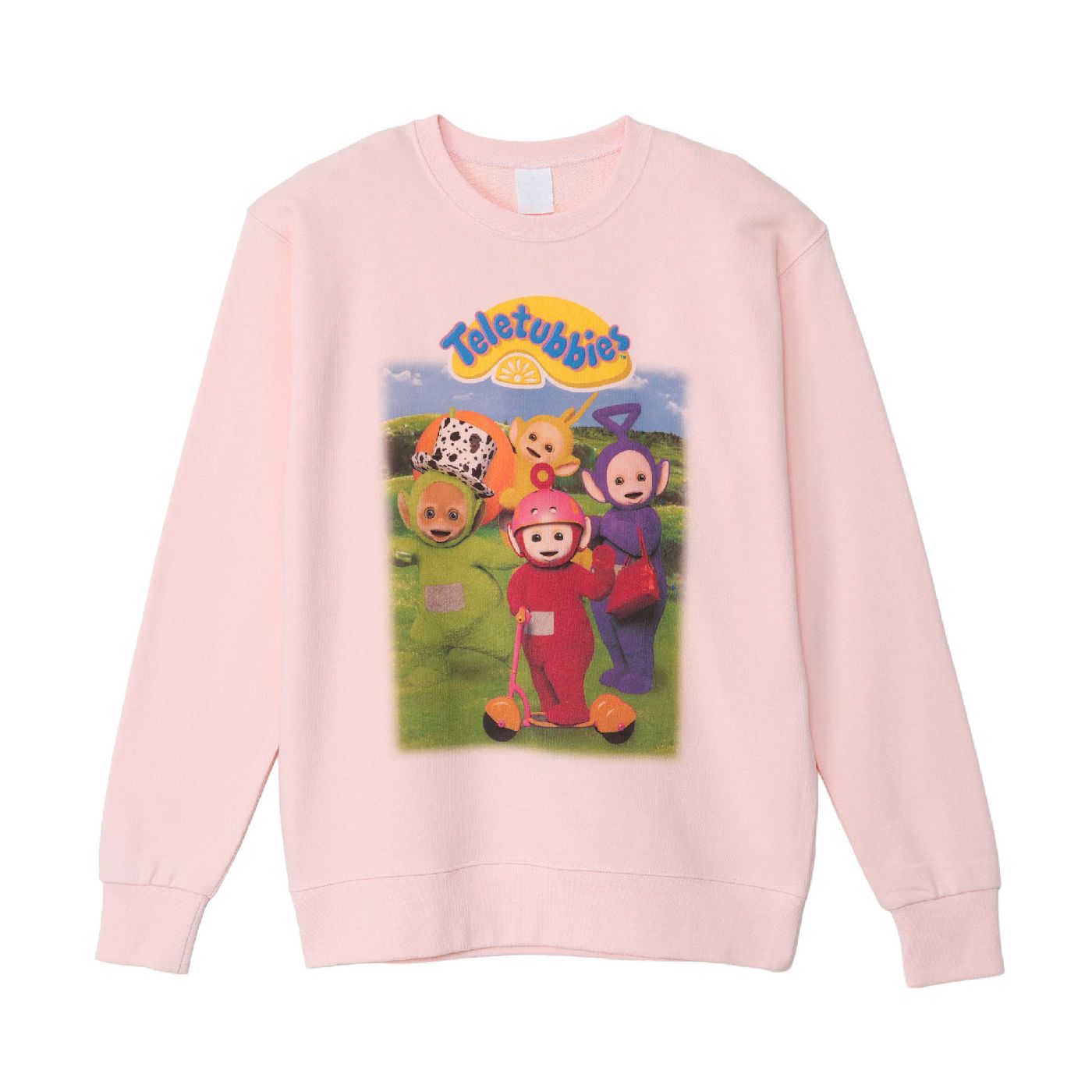 テレタビーズ クルーネックスウェットお気に入りＬ