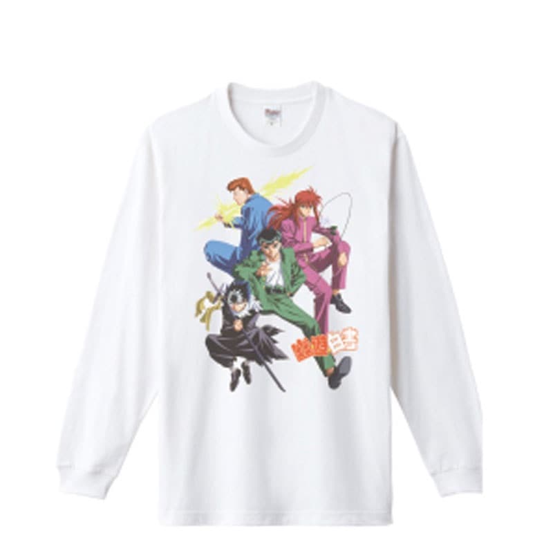 [公式] 幽遊白書 ロングスリーブ Teeシャツ 集合ＷＨ