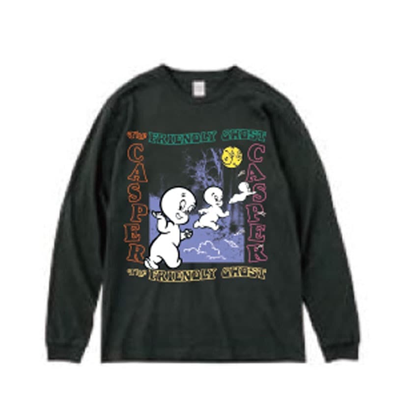 [公式] キャスパー ロングスリーブ Tシャツ フレンドリー
