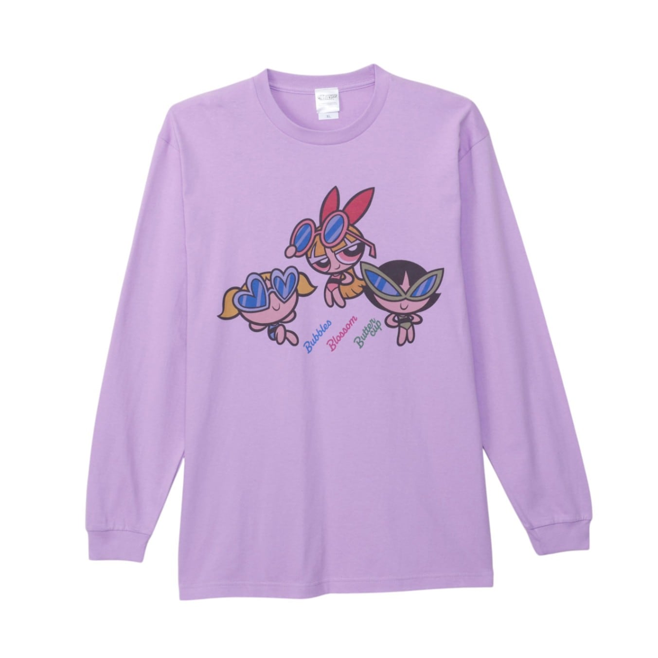 [公式] パワーパフガールズ ロングスリーブ Tシャツ サングラス