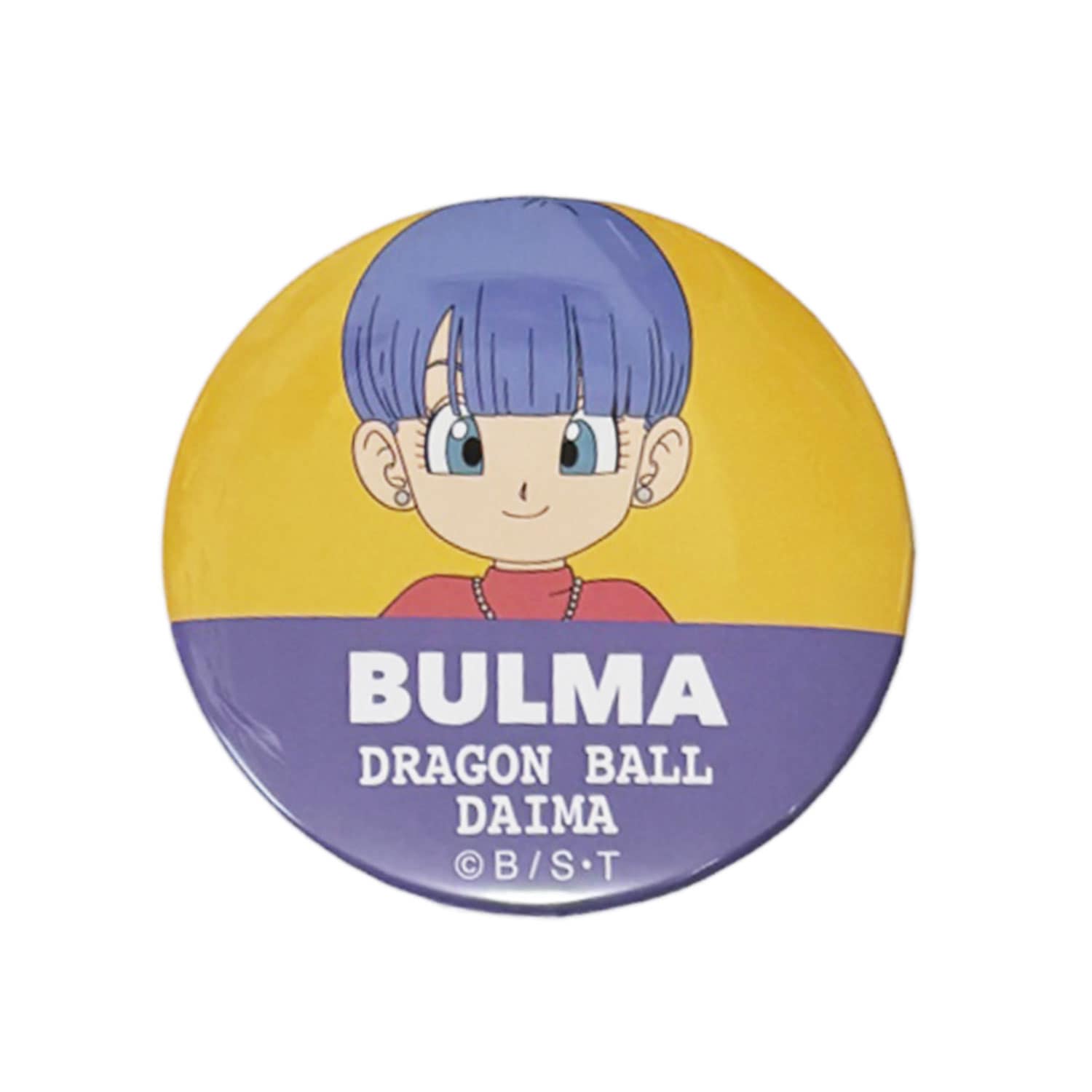 [公式]メーカー直営　ドラゴンボール DAIMA 缶バッジ　ブルマ（ミニ）