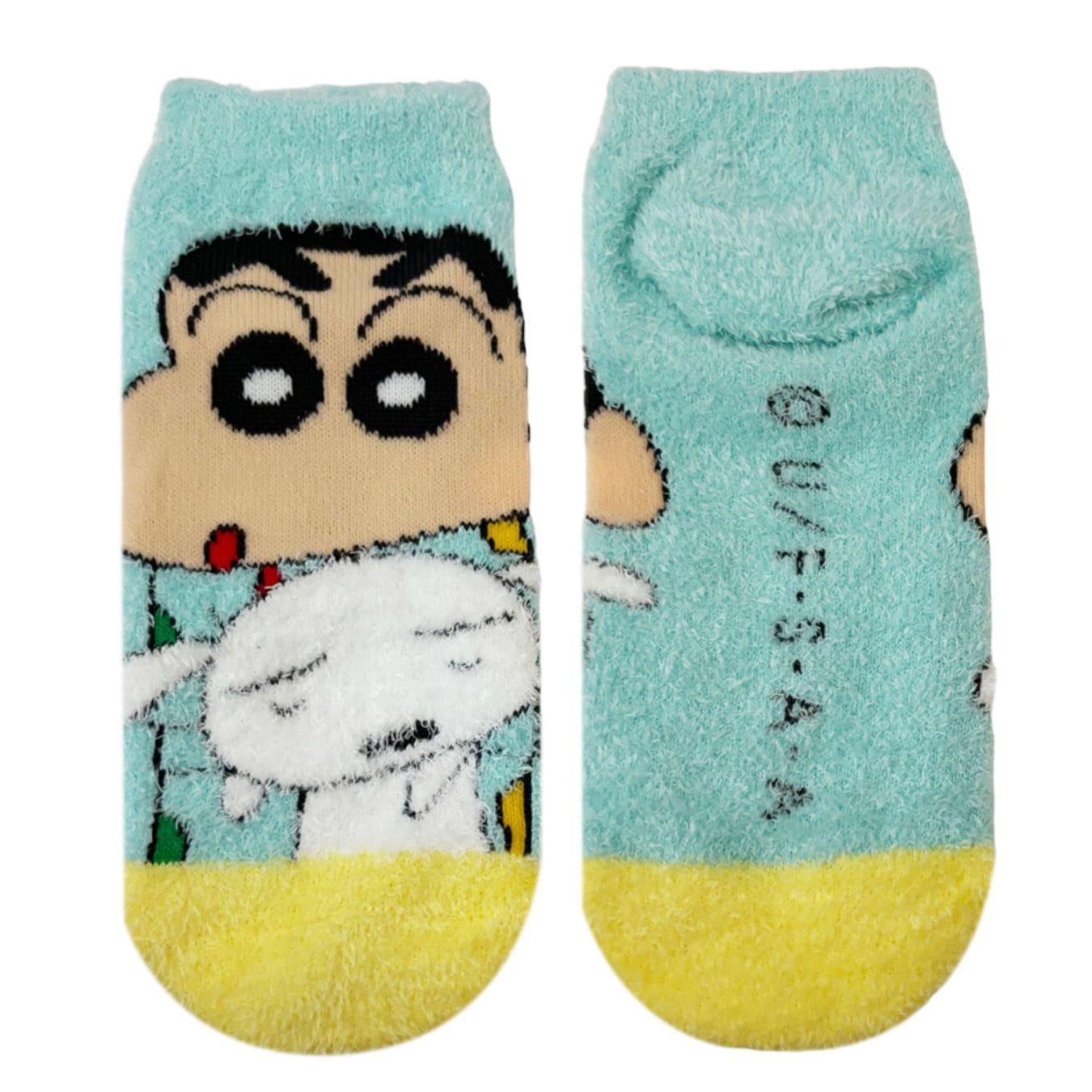 クレヨンしんちゃん もこもこ靴下 しん＆シロパジャマ