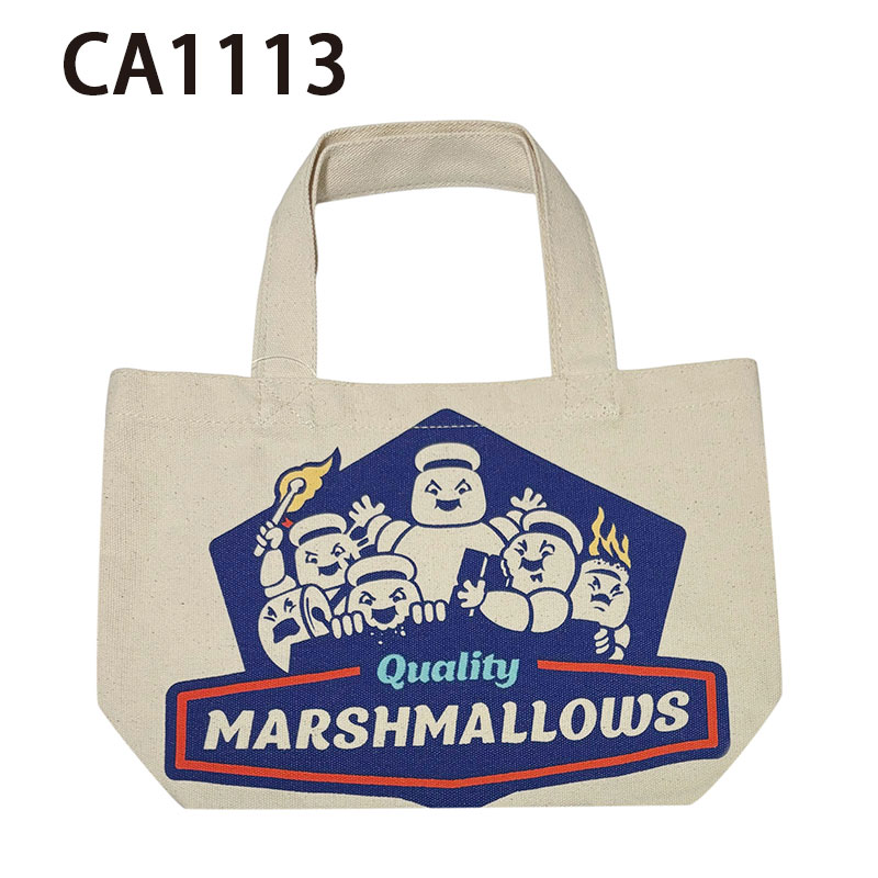 [公式] ゴーストバスターズ マチ付きバッグ マシュマロマン
