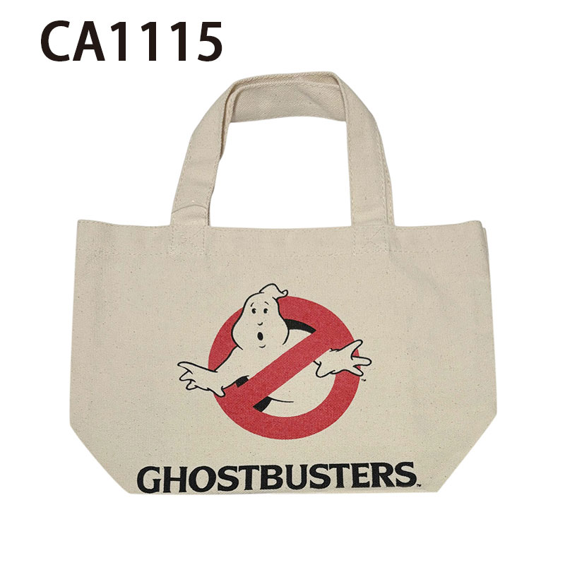 [公式] ゴーストバスターズ マチ付きバッグ スタンダードロゴ