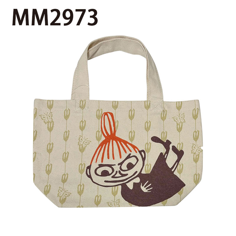 [公式] ムーミン マチ付きバッグ リトルミィ みつめる