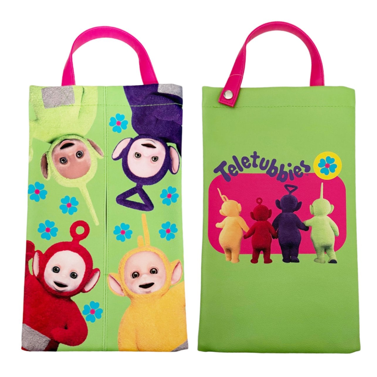 [公式]  合皮ティッシュケース  テレタビーズ　アップ