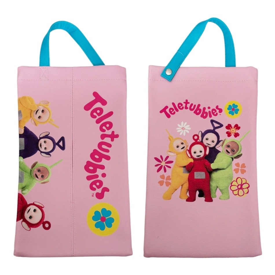 [公式]  合皮ティッシュケース  テレタビーズ　フラワー