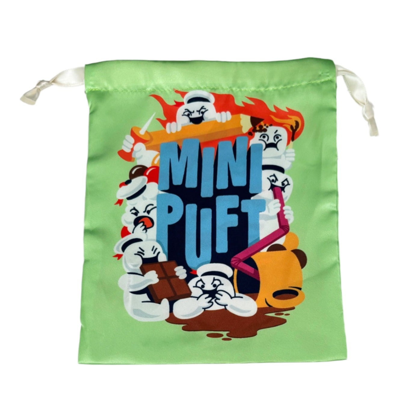 [公式] ゴーストバスターズ リボン巾着 ブルー