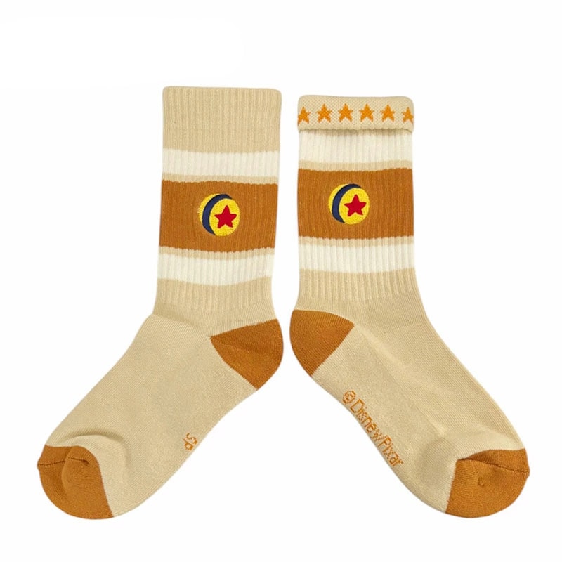 [公式] Disney ディズニー カラフルラインソックス トイ・ストーリー ピクサーボール