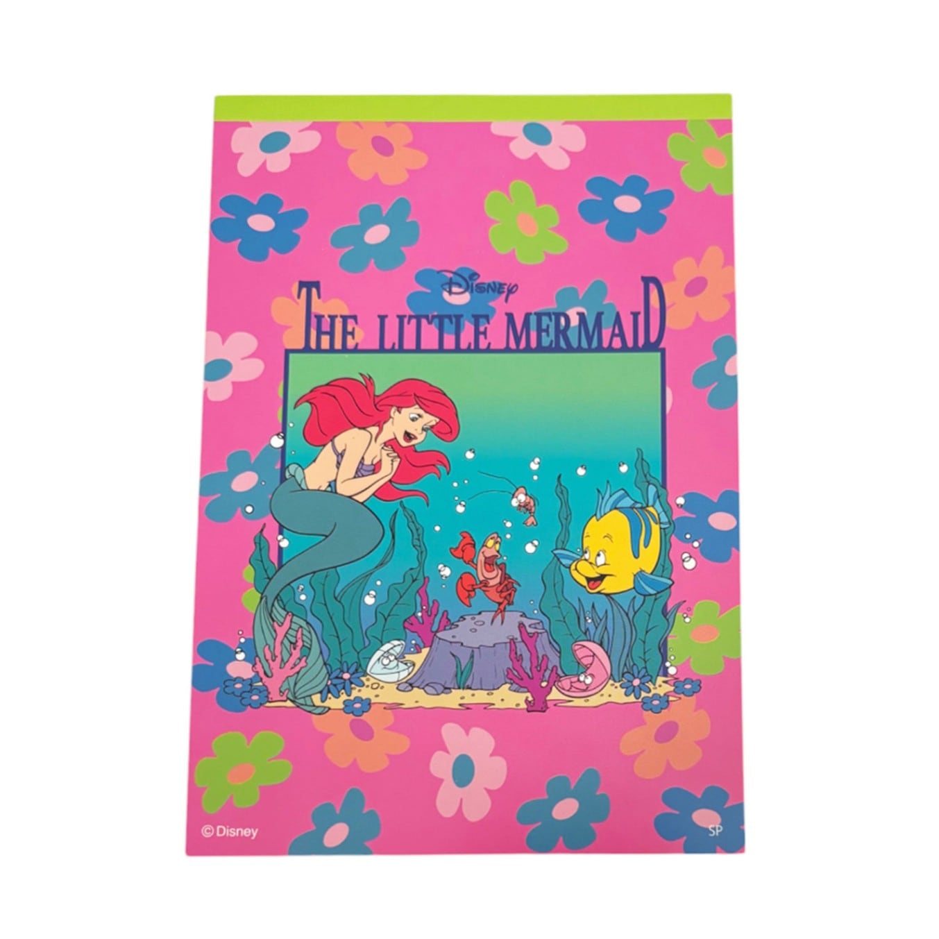 [公式] ノスタルジカ ディズニー リトル・マーメイド  レターパッド  ／フラワー