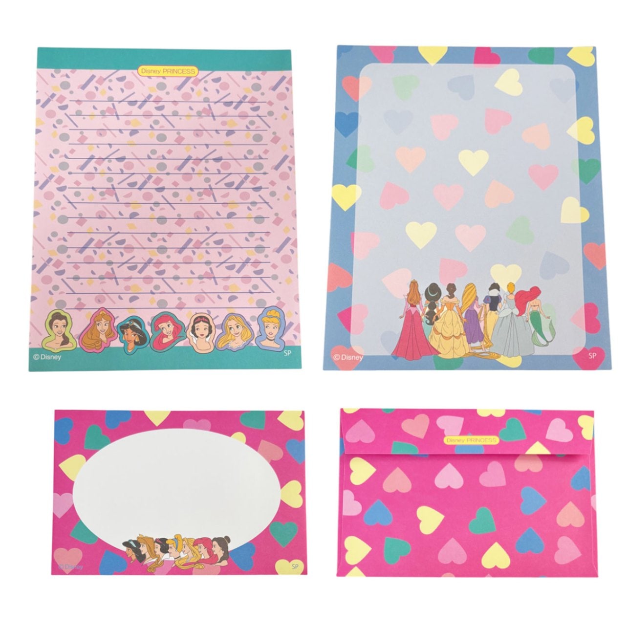 [公式] ディズニー ノスタルジカ　レターセット プリンセス　NOSTALGICA