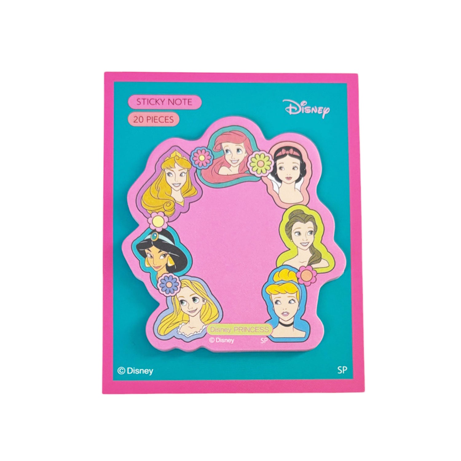 [公式] ノスタルジカ ディズニープリンセス　ダイカット付箋 PINK ステーショナリー