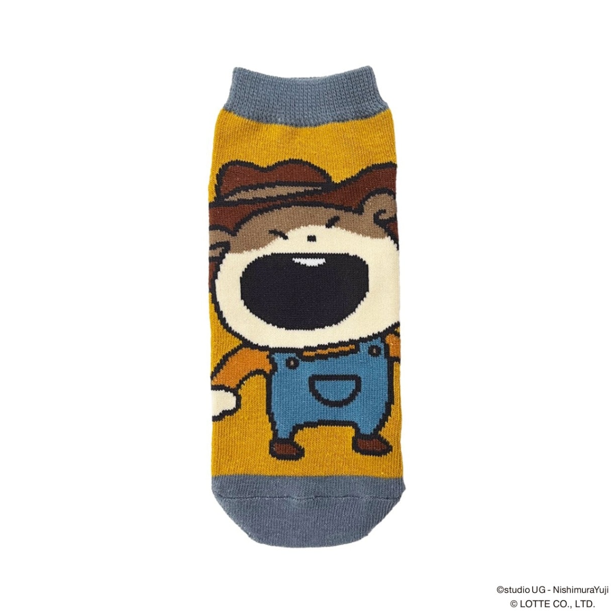 [公式] （にしむらゆうじ） クランキーぼうや キャラックス（靴下）にかにかっ 23~25cm