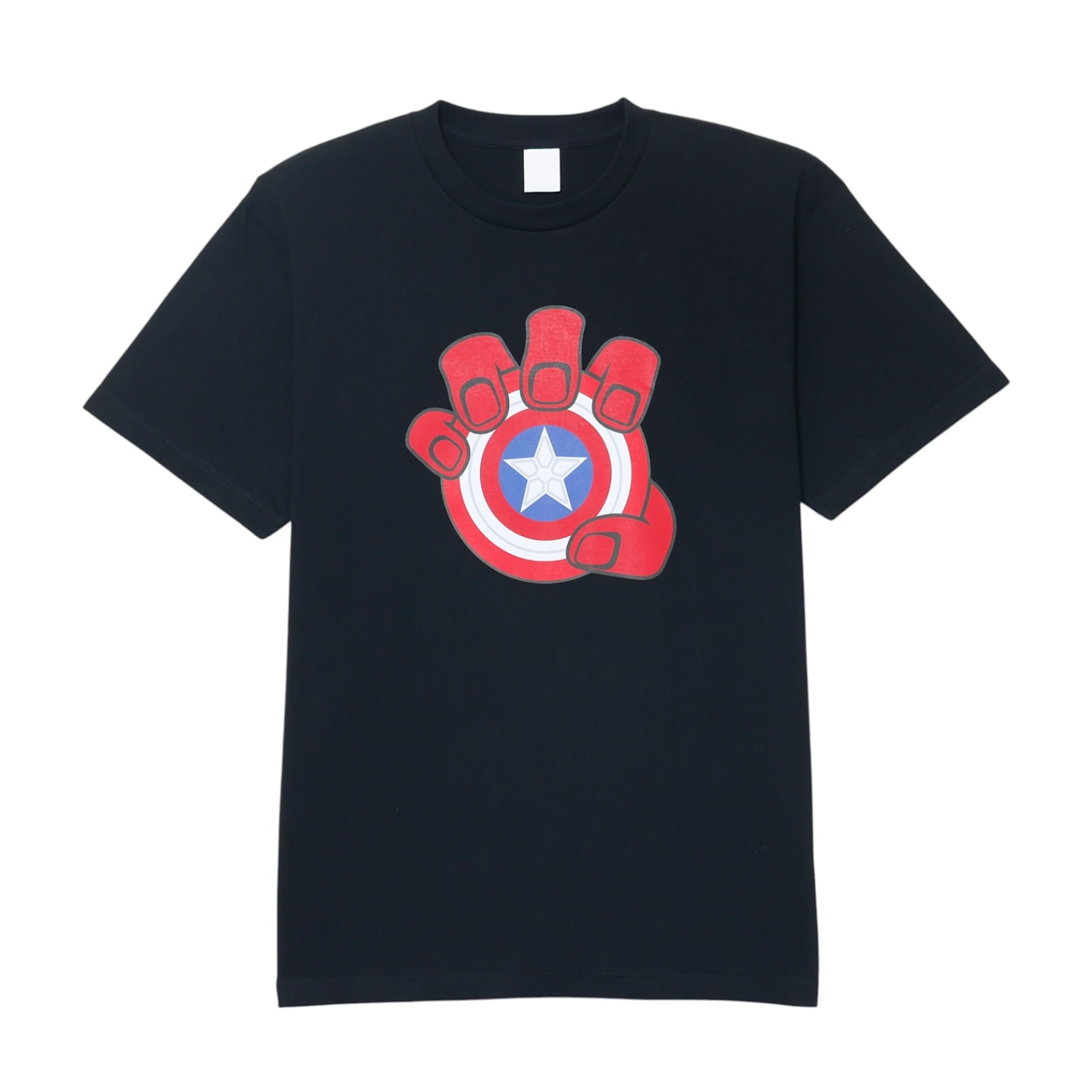 [公式] MARVEL キャプテン・アメリカ ブレイブニューワールド  Tシャツ ブラック  M/L