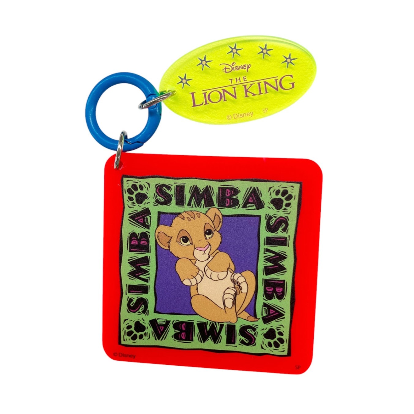 [公式] ディズニー NOSTALGICA 　アクリルキーホルダー ライオン・キング