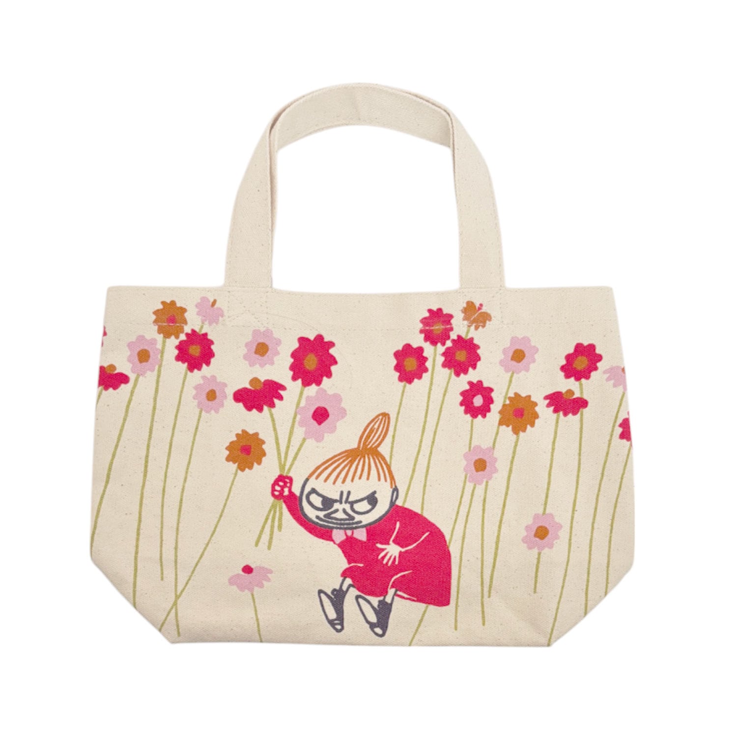 [公式] MOOMIN ムーミン マチ付きランチバッグ お花畑