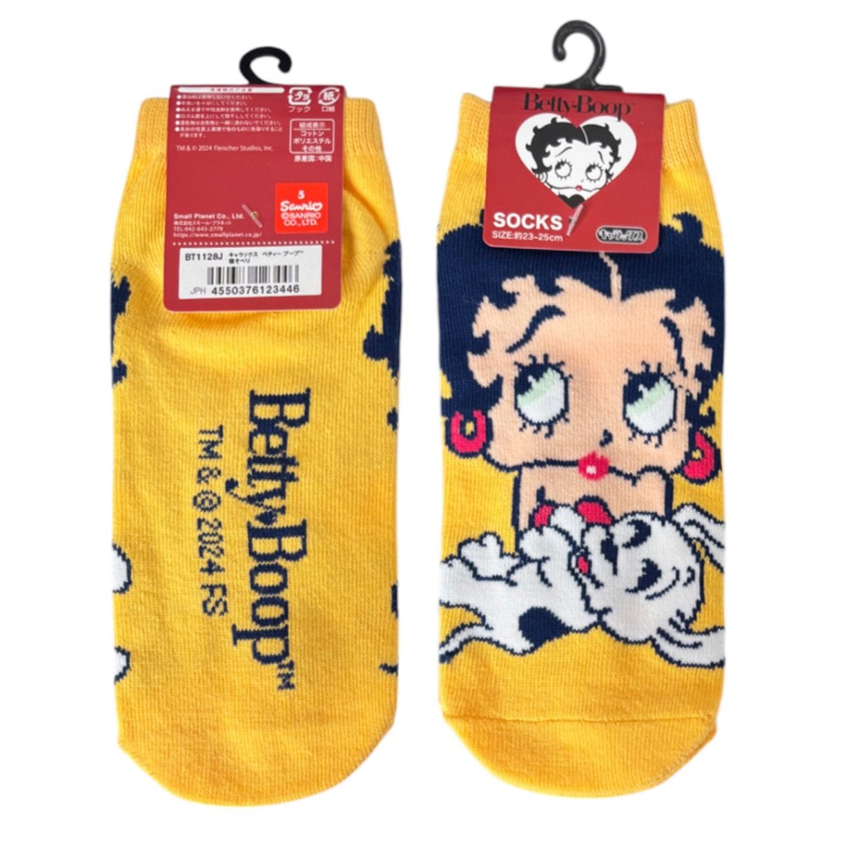 [公式] メーカー直営 ベティ・ブープ キャラックス (靴下) 寝そべり 23~25cm