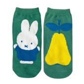 [公式] メーカー直営 ディック・ブルーナ MIFFY FRUITS シリーズ  キャラックス（靴下）洋梨|ミッフィー（ディック・ブルーナ）|キャラクター