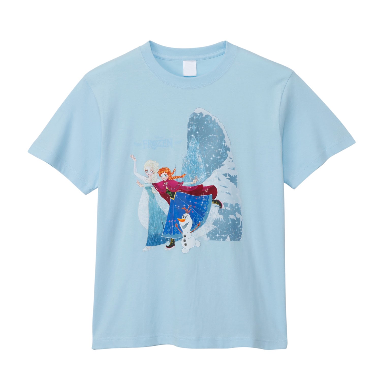 【予約】[公式]ディズニー フローズン アート コレクション BY 中川翔子／Ｔシャツ  エルサ アナ オラフ  LBL　M/L