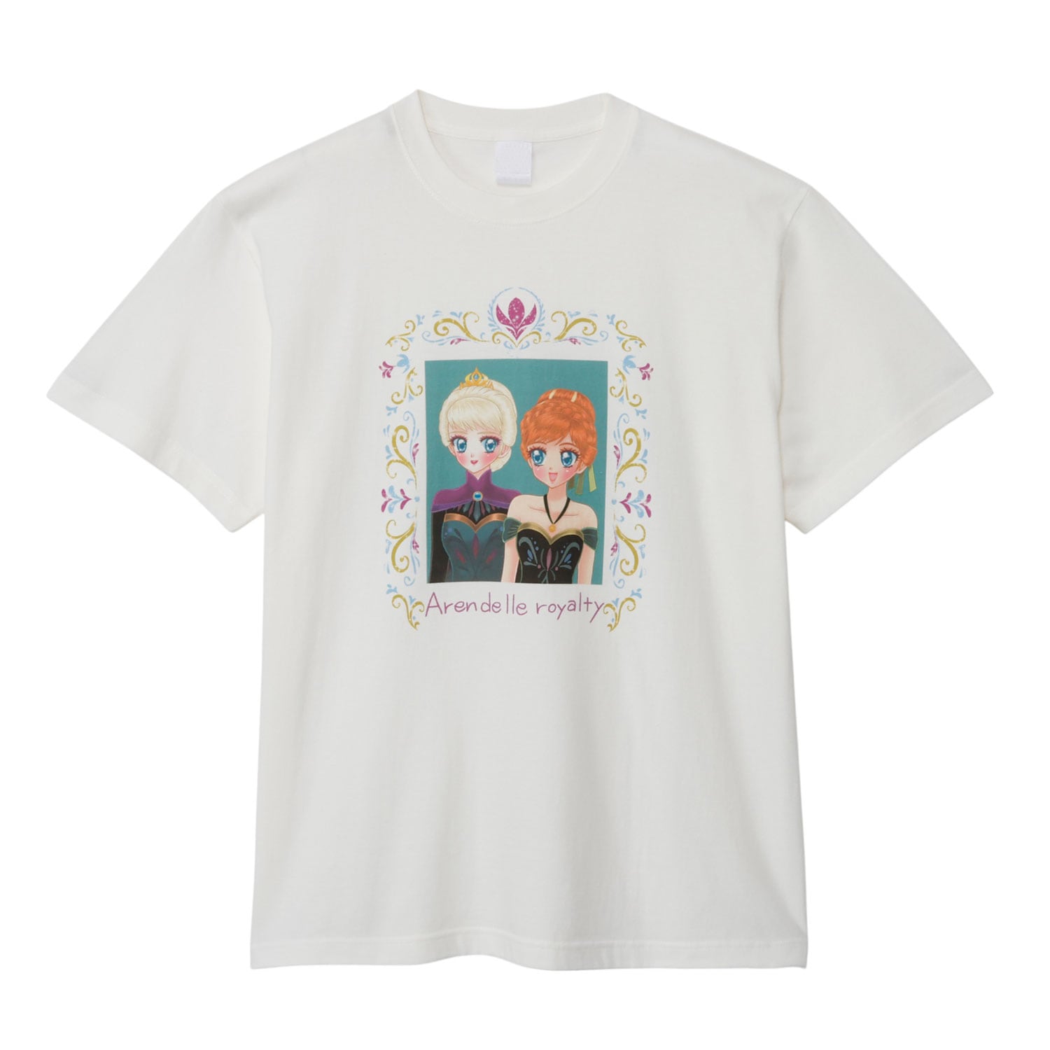 【予約】[公式]ディズニー フローズン アート コレクション BY 中川翔子／Ｔシャツ  戴冠式  M/L