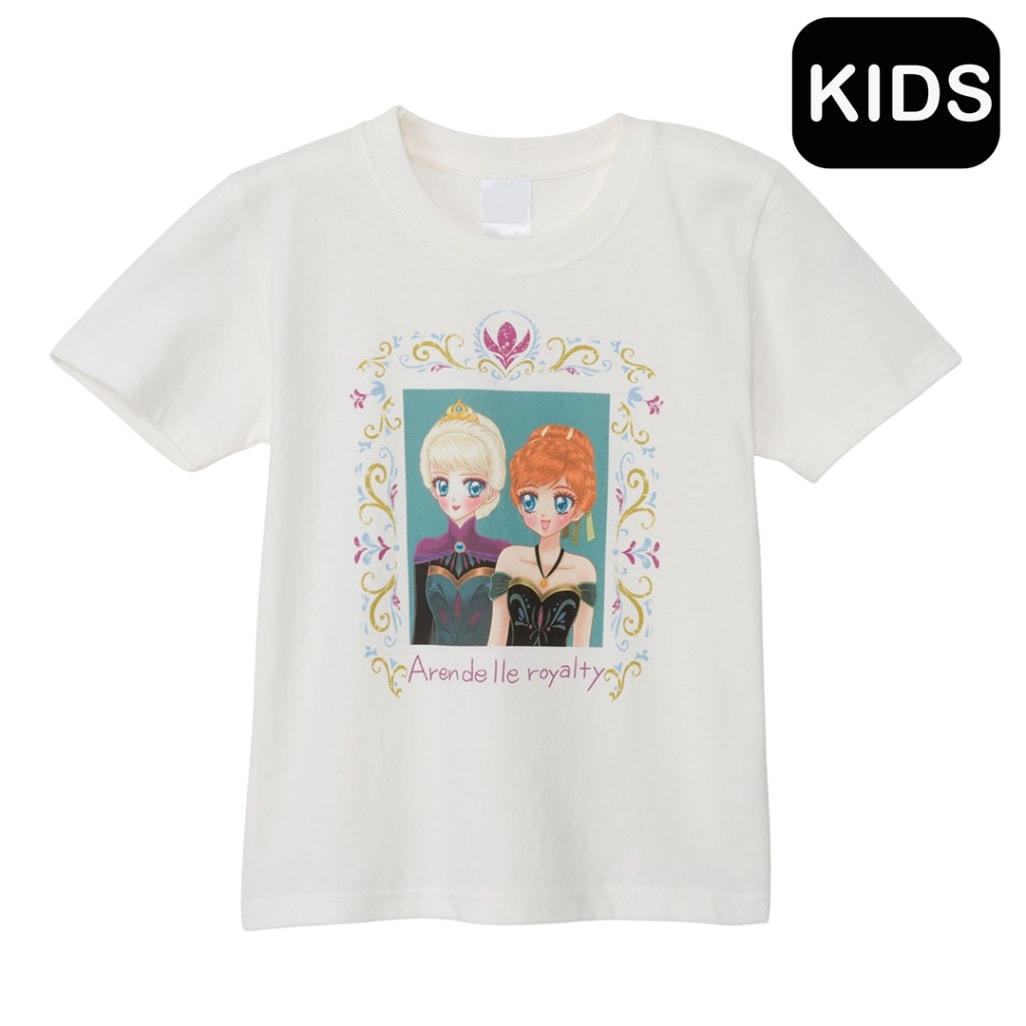 【予約】[公式]ディズニー フローズン アート コレクション BY 中川翔子／Ｔシャツ  戴冠式  キッズ
