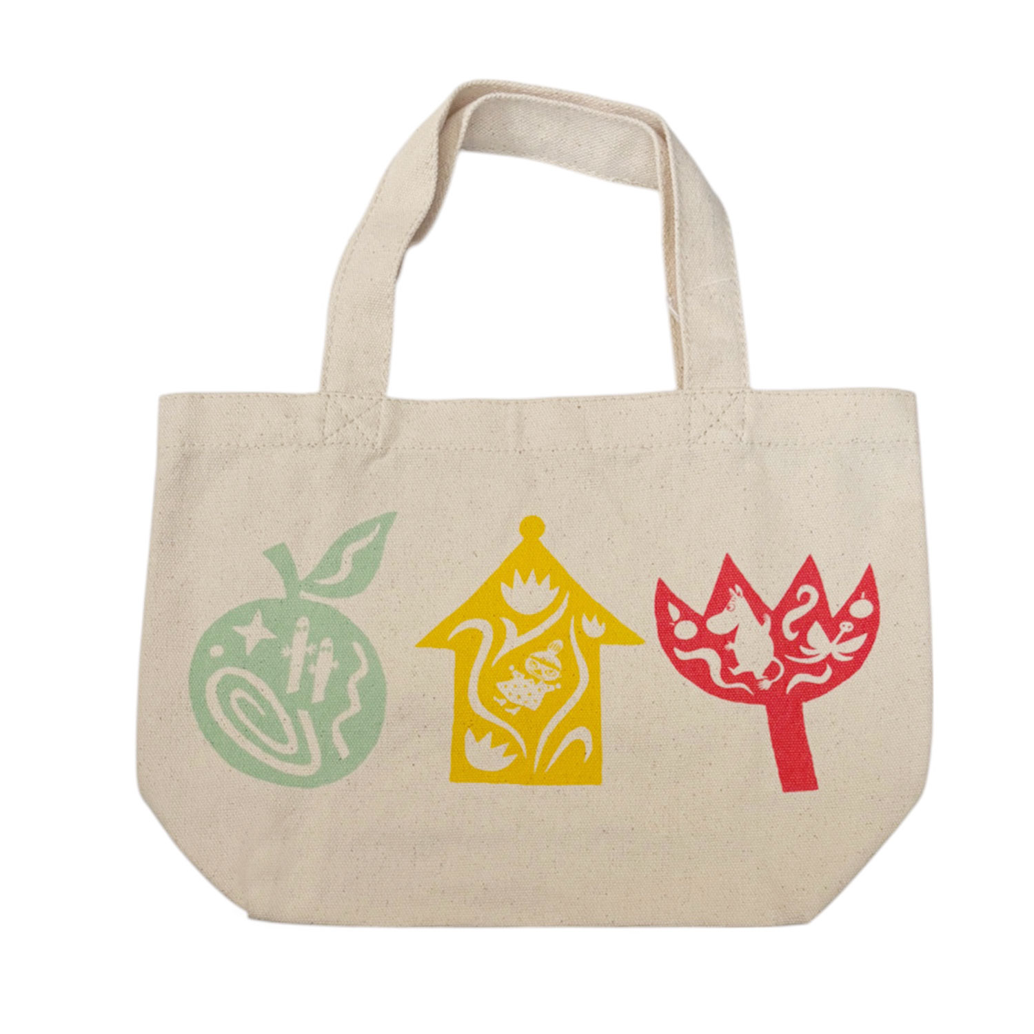 [公式] メーカー直営 MOOMIN ムーミン80周年 マチ付きランチバッグ  3アート